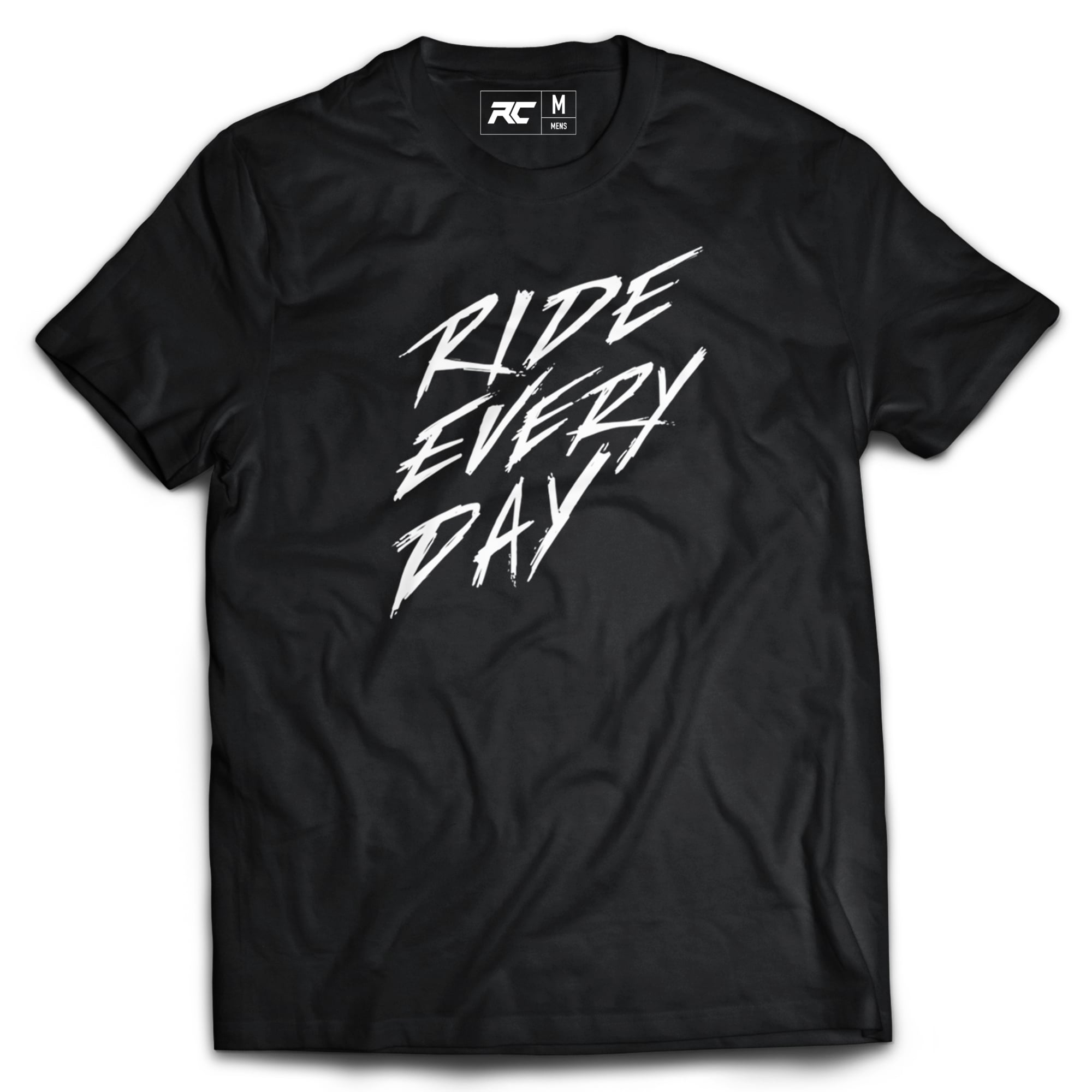 Ride Concepts Ride Every Day T-Shirt Black/White XL