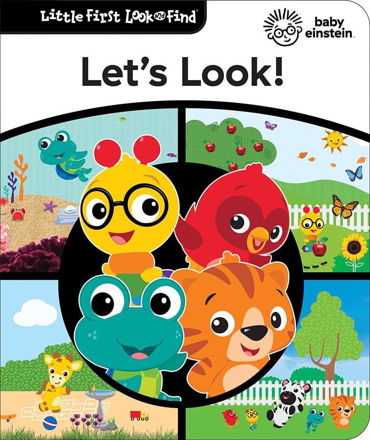 Baby Einstein: Little First Look and Find 4-Book Set
