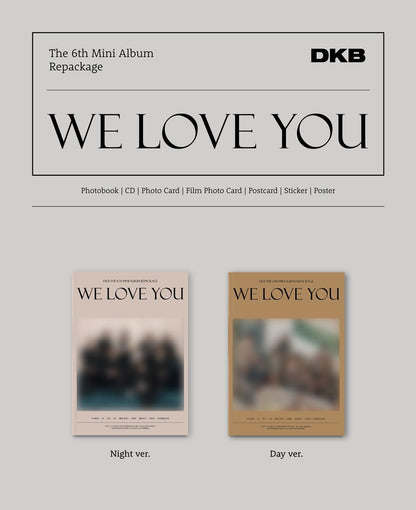 WE LOVE YOU - RANDOM COVER (POST) (STIC) (PHOB)