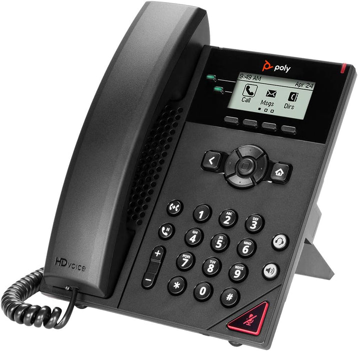 Polycom - Polycom Vvx 150 2 Line Desktop Ip Phone