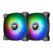 Thermaltake Pure Duo 14 Universel Ventilateur 14 cm Noir 2 pièce(s)