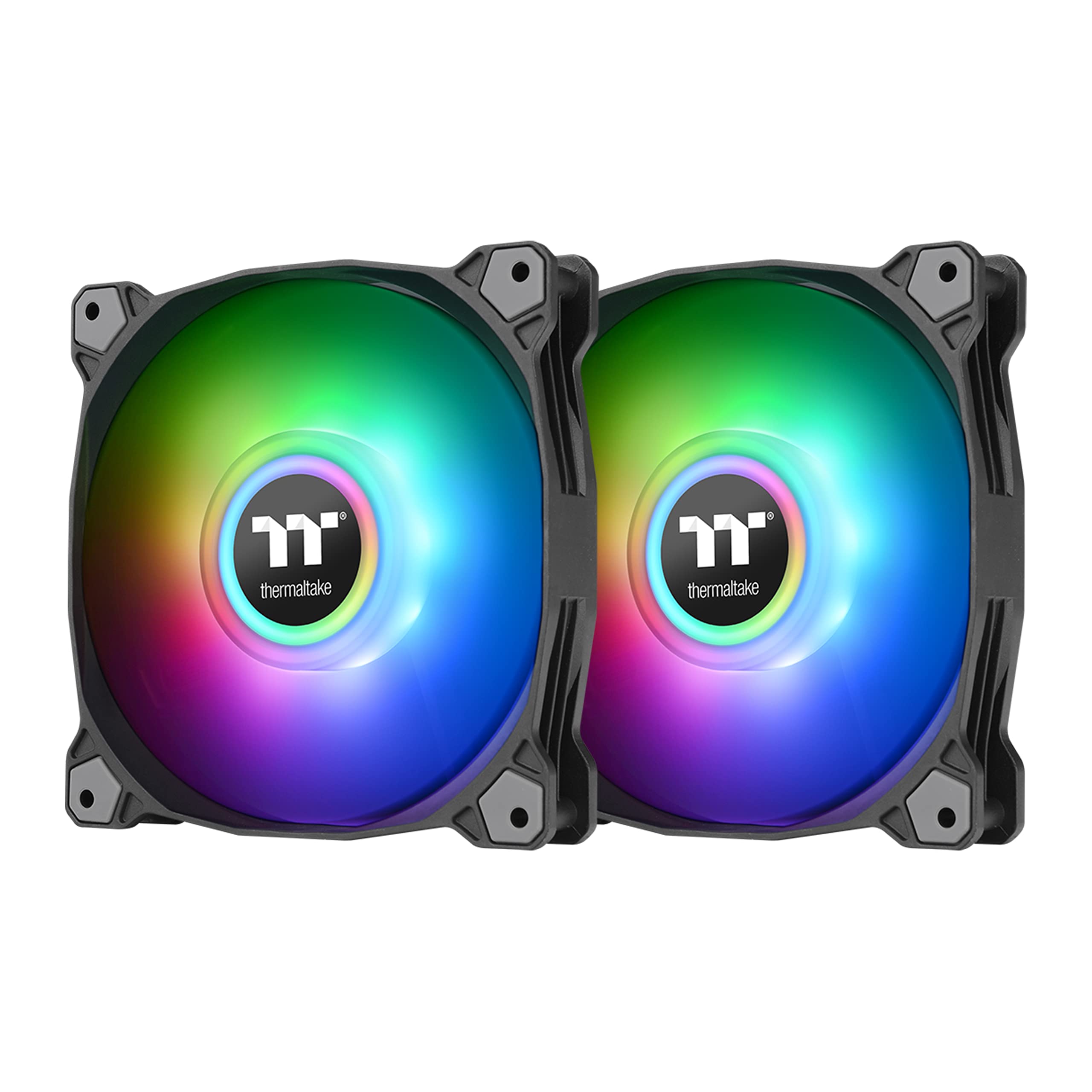 Thermaltake Pure Duo 14 Universel Ventilateur 14 cm Noir 2 pièce(s)