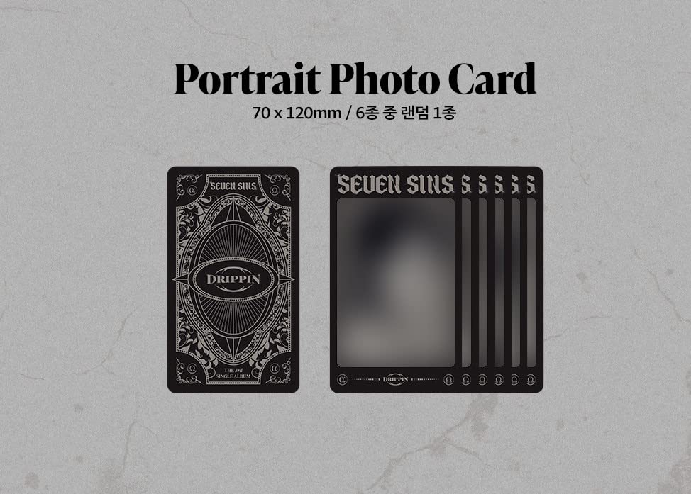 Seven Sins - Random Cover - incl. 56pg Photobook, 2 Photocards, Portrait Photocard + Poster