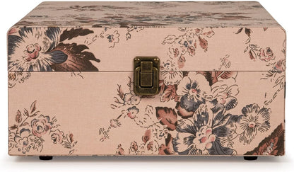 Voyager Portable Turntable Floral Now Wi