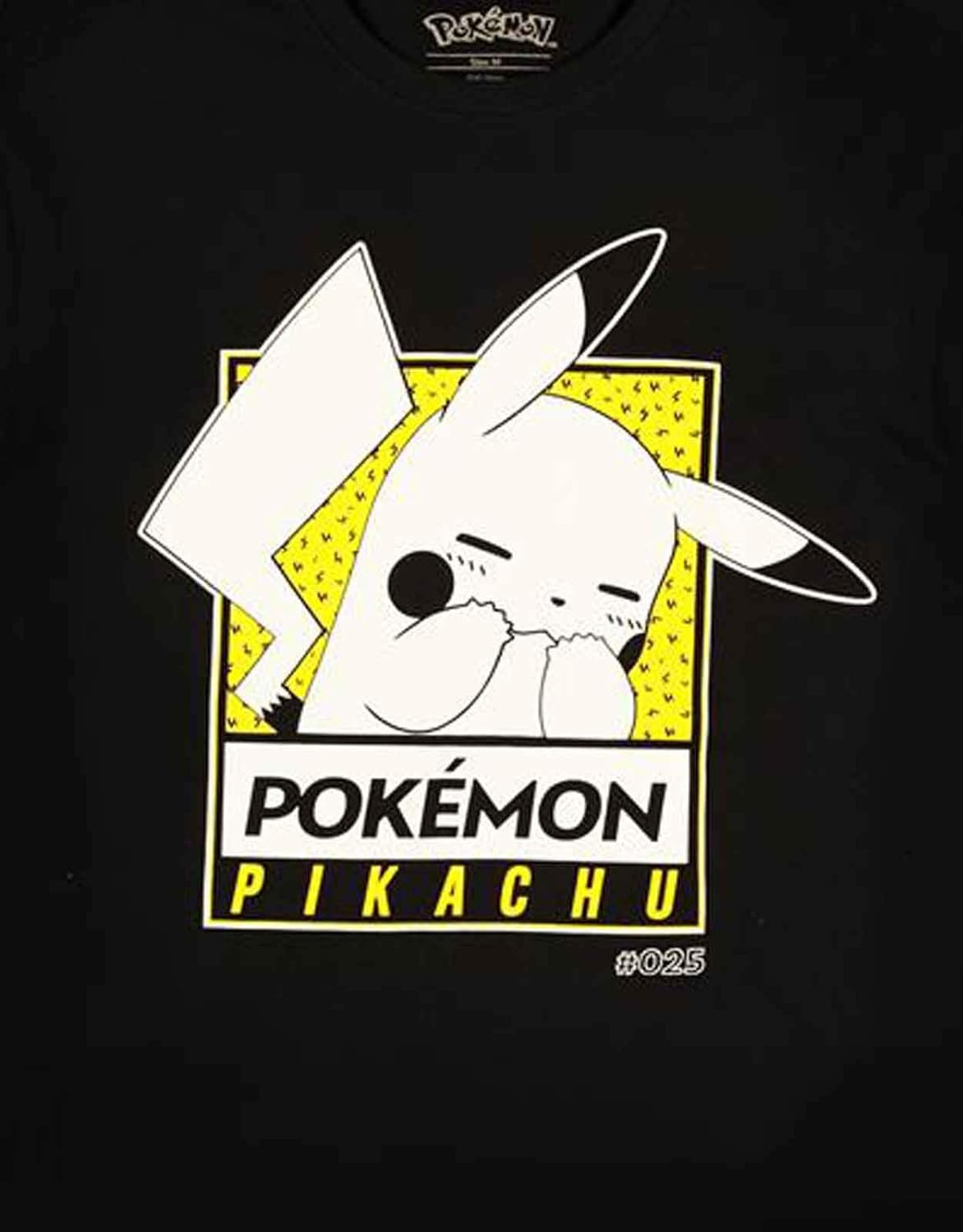 Pokemon T-Shirt Embarrassed Pika Nue Official Men's M Multicoloured