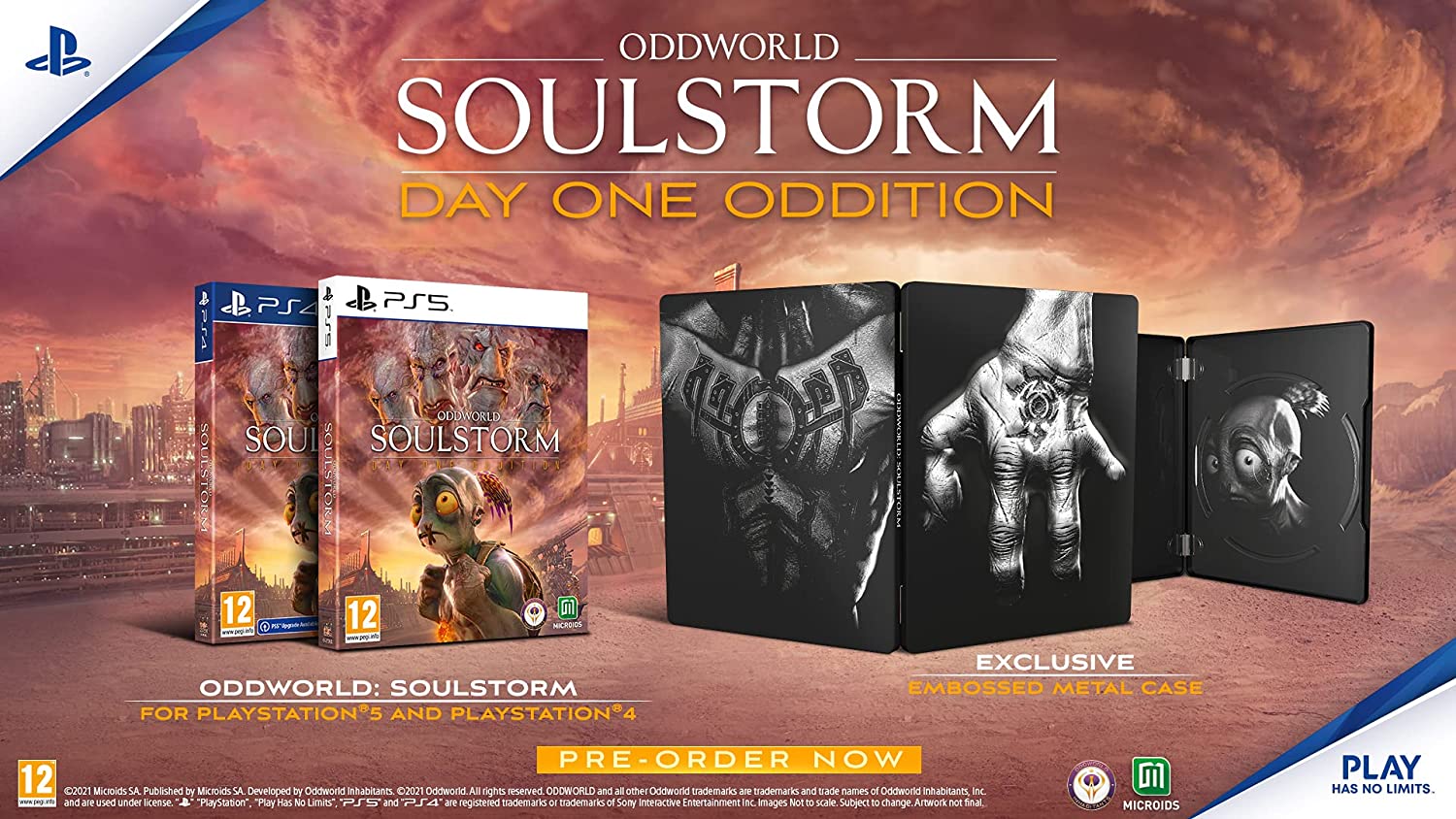 Oddworld Soulstorm Day One Edition PS5