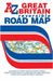 Great Britain Reversible Road Map