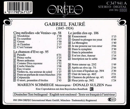 Melodies (Schmiege, Sulzen)