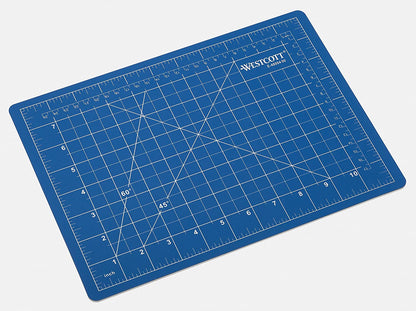 Westcott A2 600 x 450 x 3 mm Cutting Mat - Blue