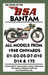 Book of the Bsa Bantam