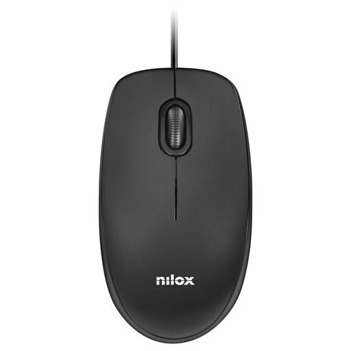 Nilox MOUSB1003 mouse USB Type-A Optical 1600 DPI