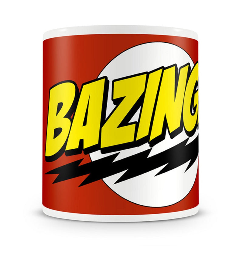 Bazinga Mug Big Bang Theory Mug Sheldon Cooper ceramic
