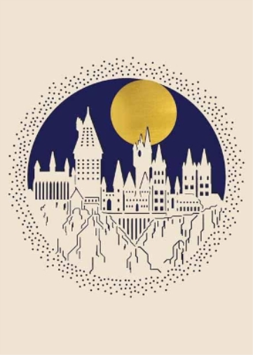 Harry Potter: Hogwarts Laser Die-Cut Card