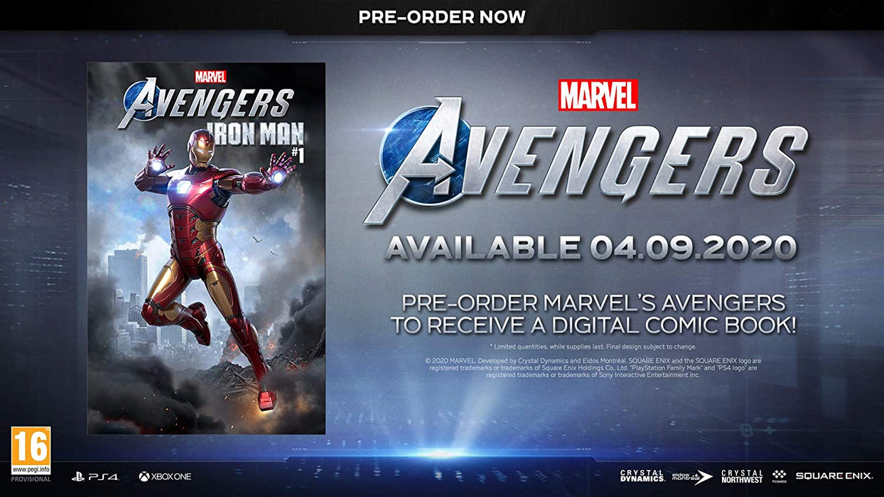 Marvel's Avengers with Iron Man Digital Comic (Exclusive to Amazon.co.uk) (Xbox One) Avengers with Iron Man Digital Comic (Xbox One)