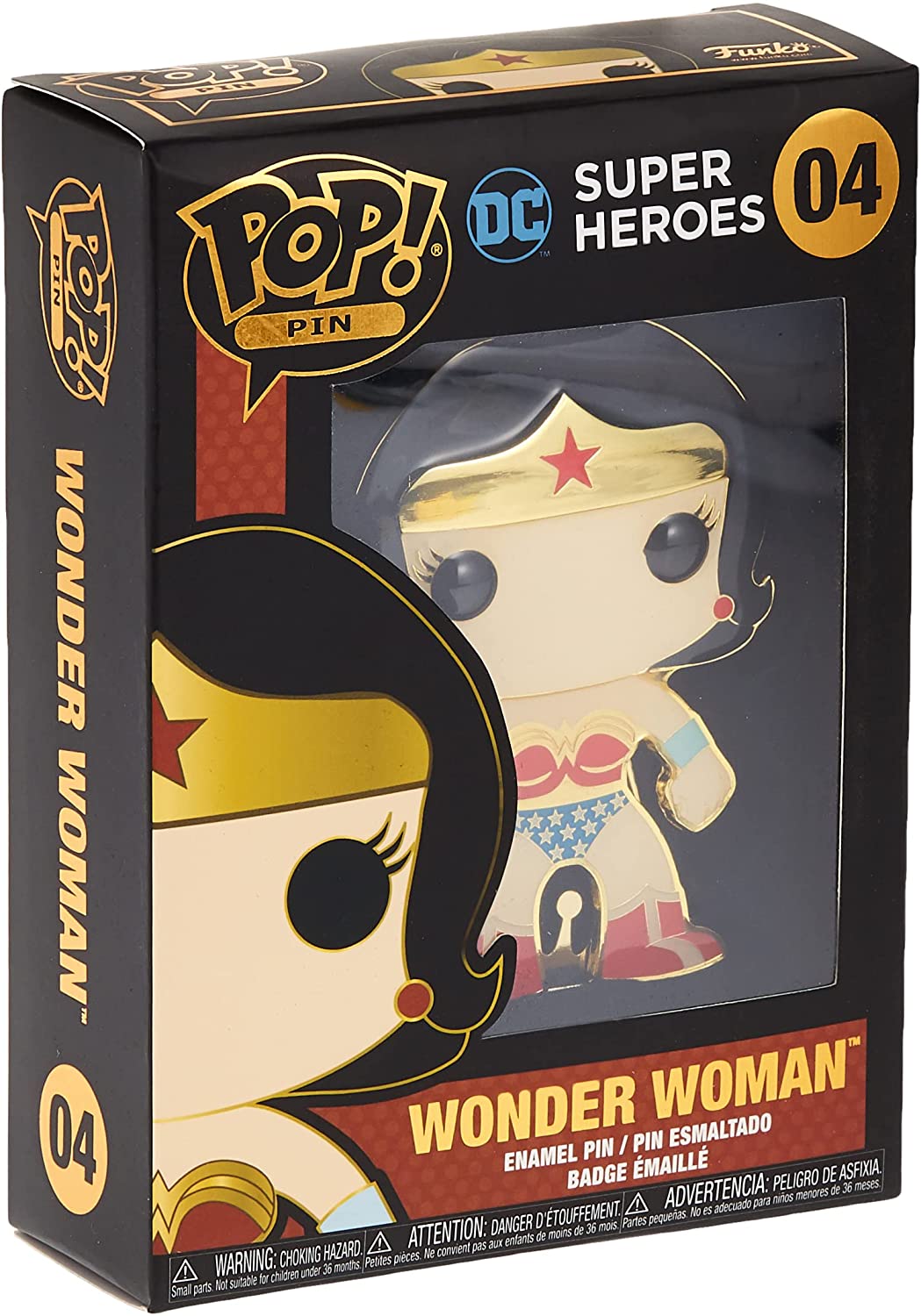 Funko POP! Pin: DC Comics Enamel Pin   Wonder Woman