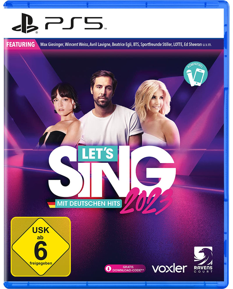 Let's Sing 2023 German Version (PlayStation 5) PlayStation 5 Standard