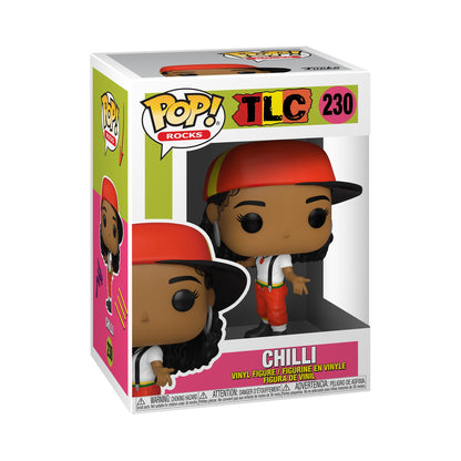 Funko POP! Rocks: TLC - Rozonda Chilli Thomas - Chilli - Collectable Vinyl Figure - Gift Idea - Official Merchandise - Toys for Kids & Adults - Music Fans - Model Figure for Collectors and Display