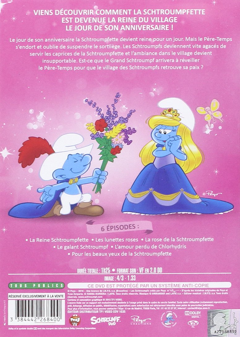 Les schtroumpfs, vol. 3 : la reine schtroumpfette