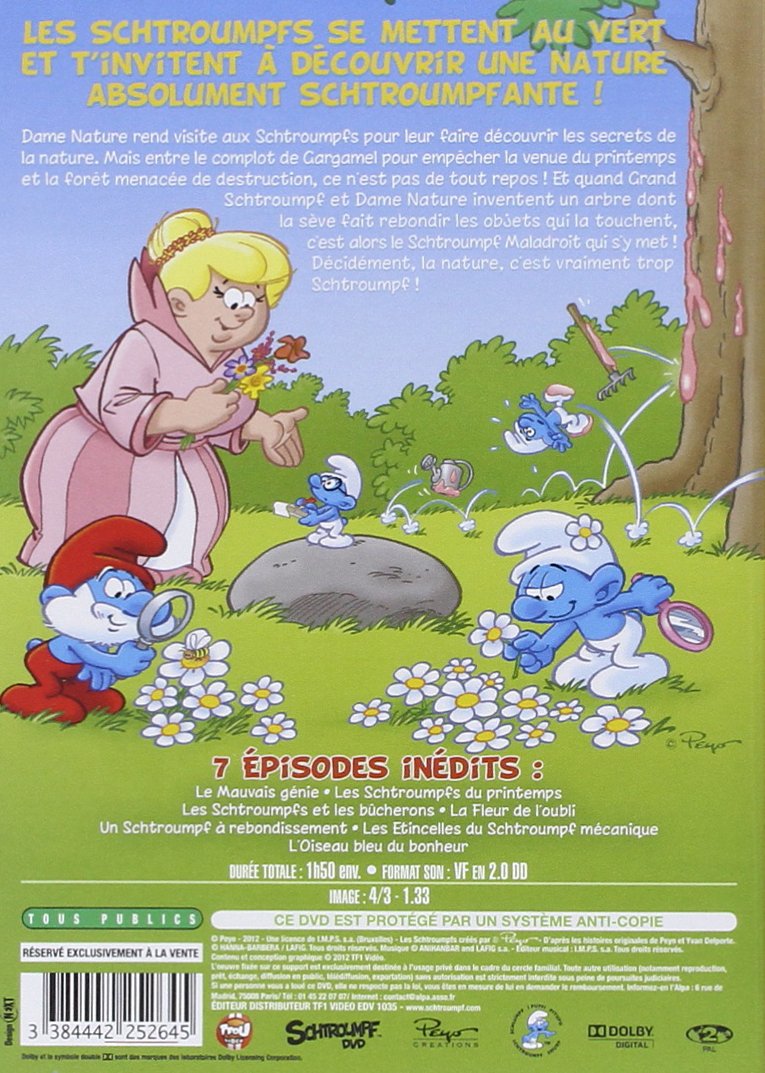 Les schtroumpfs : en classe verte