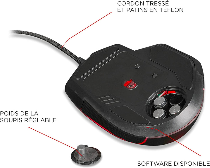 Konix Drakkar Prime FPS/MOBA Baldur Gaming Mouse