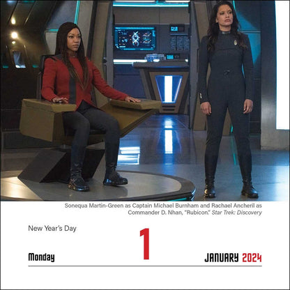 Star Trek Daily 2024 Day-To-Day Calendar