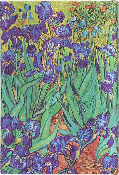 Van Gogh’s Irises (Van Gogh’s Irises) Mini 18-month Dayplanner 2024