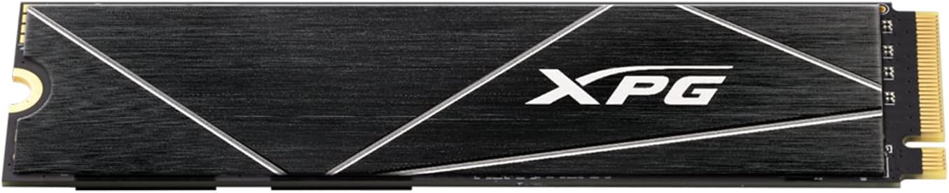 ADATA 1TB XPG GAMMIX S70 Blade M.2 NVMe SSD, M.2 2280, PCIe 4.0, 3D NAND, R/W 7400/5500 MB/s, 740K/740K IOPS, PS5 Compatible, No Heatsink Gaming 1TB PCIe 4.0