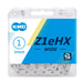 KMC Z1eHX Wide Silver 112L cycle bike chain