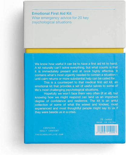 The School Of Life - Emotional First Aid - Card Set