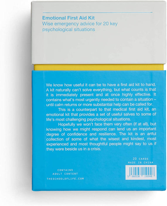 The School Of Life - Emotional First Aid - Card Set