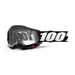 100% Accuri 2 Enduro MX Goggles Black / Clear Lens