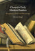 Chaucers Early Modern Readers