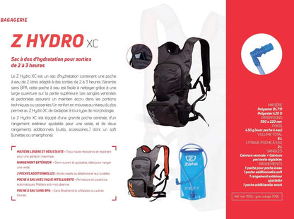 Zefal Z Hydro XC Grey/Orange