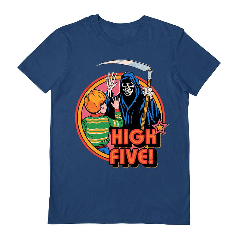 STEVEN RHODES (HIGH FIVE) NAVY UNISEX T-SHIRT