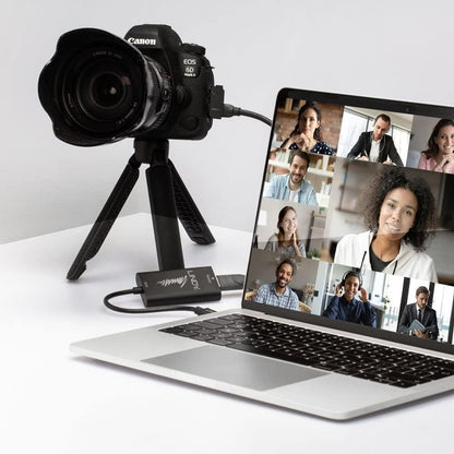 LINDY Video Capture Device, HDMI to USB 3.0, 1920x1080p 60FPS, Broadcast Live & Record via DSLR, Camcorder, ActionCam, for use with Teams, Zoom, Skype & Live streaming with OBS, Xsplit, Shadowplay