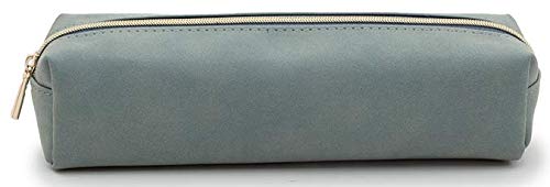 Colourblock Slim Pencil Case Steel Blue