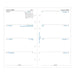 Filofax Personal Week on Two Pages English 2023 Diary,White