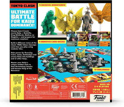 Funko 48713 Board Games 48713 Signature Godzilla Game, Multicolour One Size