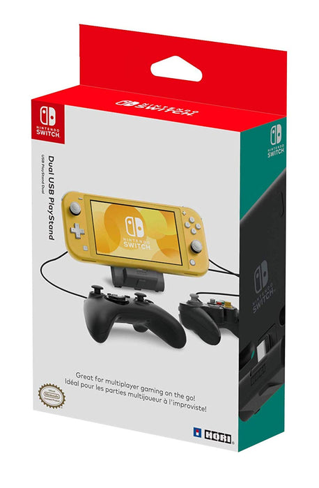 Nintendo Switch Dual USB Playstand By HORI - Officially Licensed by Nintendo