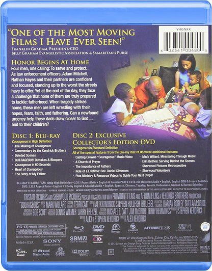 COURAGEOUS - Courageous  (1 Blu-ray)