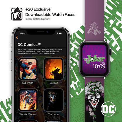 DC Smartwatch-Armband The Joker Modern Comic