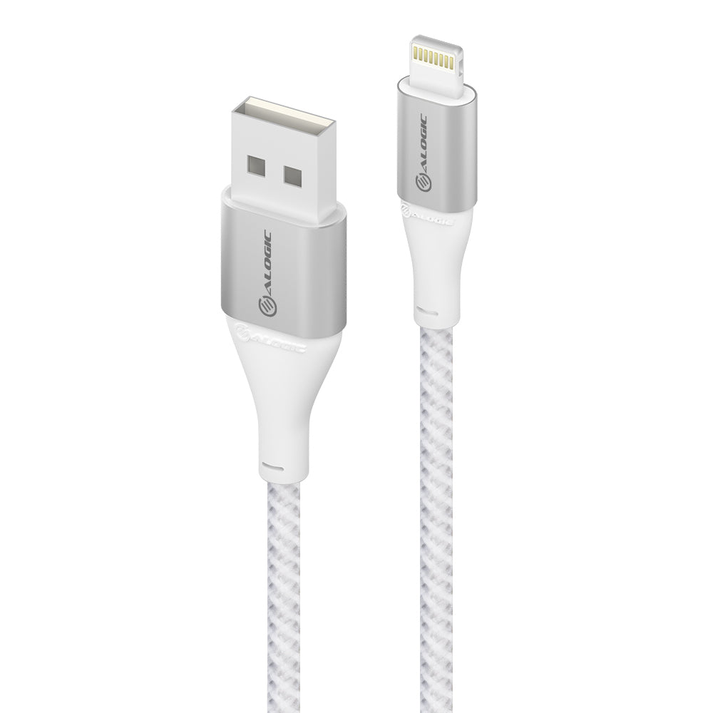Alogic Super Ultra Usb-A To Lightning Cable - 1.5M - Silver