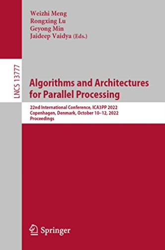 Algorithms And Architectures For Paralle