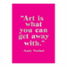 Andy Warhol Hardcover Book of Sticky Notes