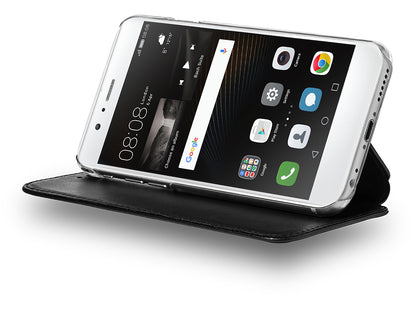 Azuri Book/Flip-Cover Pu Leder Fr Huawei P9 Lite Schwarz