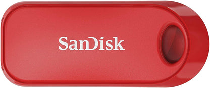 SanDisk 32GB Cruzer Snap USB 2.0 Flash Drives Black/Blue/Red (3-pack) 32GB Triple Pack Red/Blue/Black