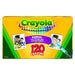 Crayola: 120 Pastelli A Cera Con Temperino