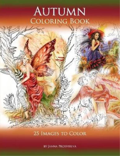 Autumn Coloring Book: 25 Images to Color