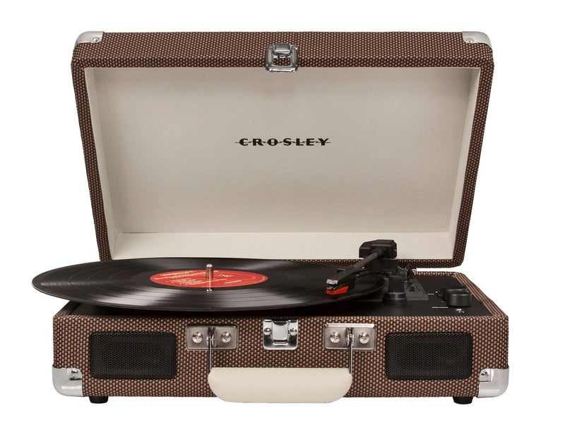 Cruiser Plus Portable Turntable Tweed No