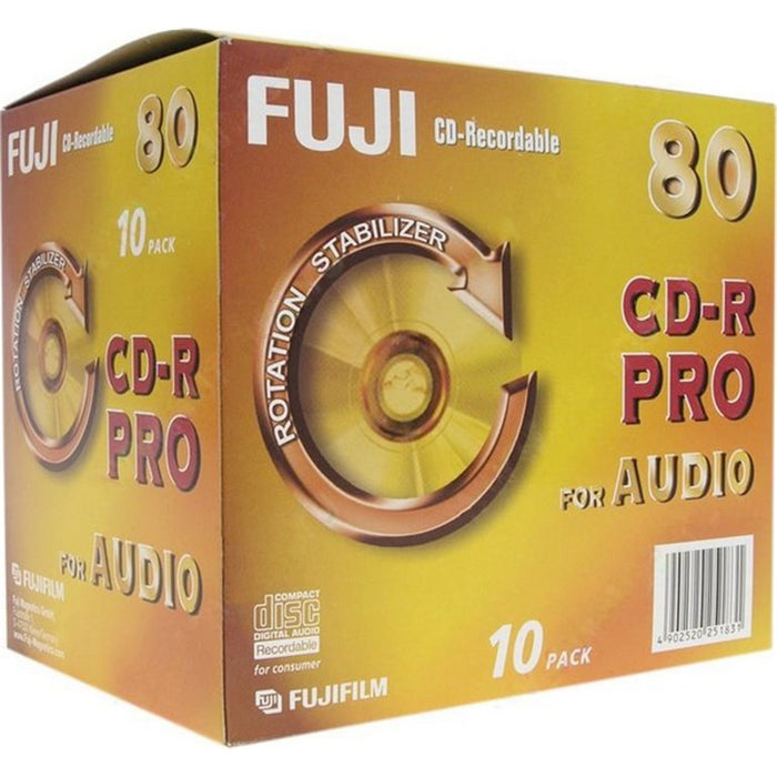 Fujifilm CD-R Audio Pro 80 min, 10-Pk 700 MB 10 pc(s)
